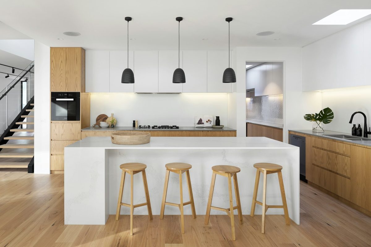 Open dishwasher with dishes during a cleaning routine